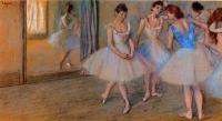 Degas, Edgar - Dancers in a Studio
